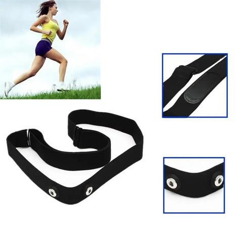 INBIKE Elastic Heart Rate Monitor Chest Mount Belt Strap Bands Adjustable Sport Fitness Equipment for Body Building
