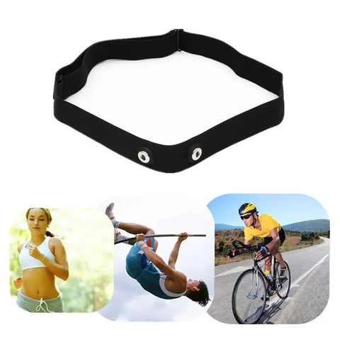 INBIKE Elastic Heart Rate Monitor Chest Mount Belt Strap Bands Adjustable Sport Fitness Equipment for Body Building