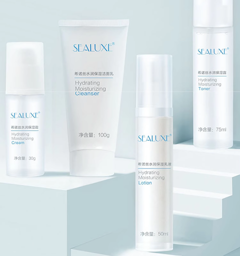 SEALUXE Moisturizing Hydrating Gel Cream Upgraded Facial Green Leaves