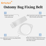 Reinforced Colostomy Belt Health Care