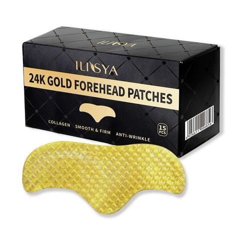 24k Gold Forehead Patch | Forehead Wrinkle Patch | Amore Beauty
