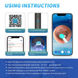Ear Cleaner High Precision Ear Wax Removal Tool with Camera LED Light
