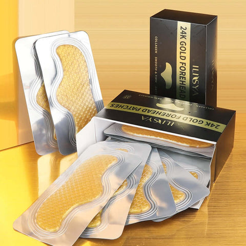 24k Gold Forehead Patch | Forehead Wrinkle Patch | Amore Beauty
