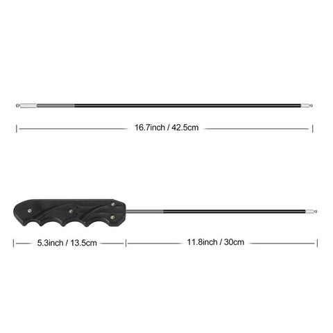 Martial Art Training Self-defense Whip Defense Staff Portable Martial Arts Kudo Whip for Combat New Products Fitness Body Sports