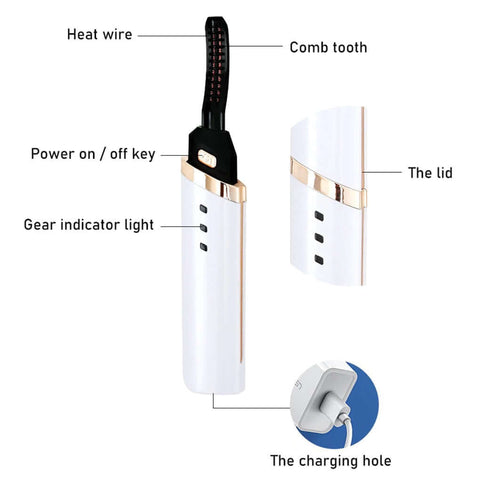 Heating Eyelash Curler