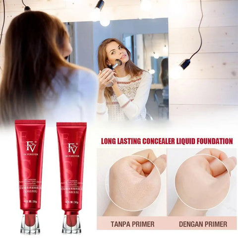 Red FV Foundation Liquid