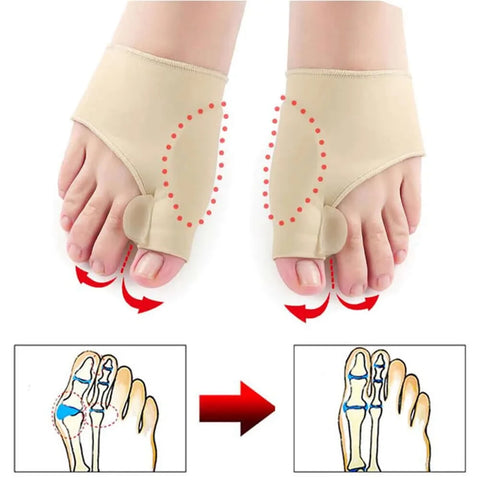 Toe Straightener Socks | Toe Separating Socks | Amore Beauty