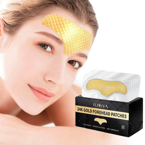 24k Gold Forehead Patch | Forehead Wrinkle Patch | Amore Beauty